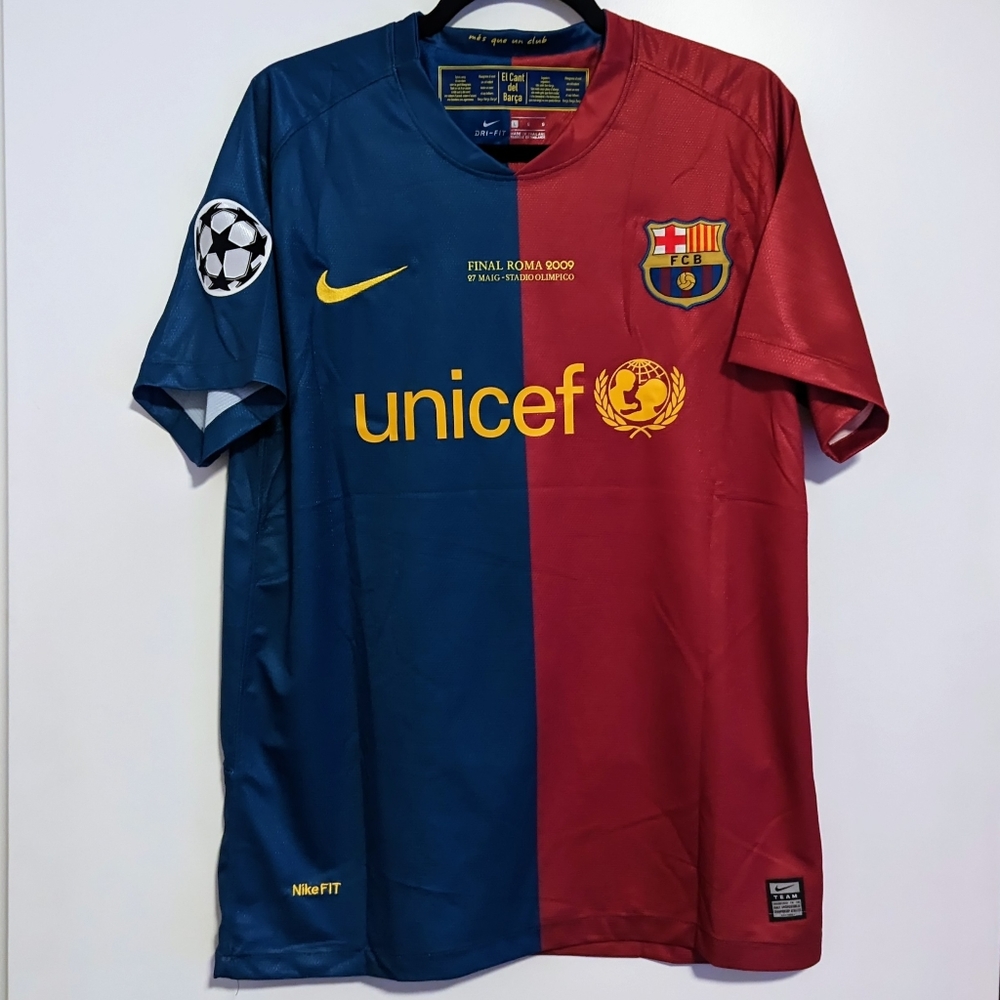 FC Barcelona Thierry Henry #14 Jersey Champions League Final 2009